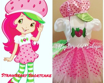 Strawberry shortcake costume | Etsy