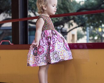 Donut Shop Girls Dress~ Party Dress~ Birthday Dress Donut Party~ Doughnut~ Girls Matching Outfits ~ Lolly ~ Sizes 6 month - 4T ~ Photo Shoot