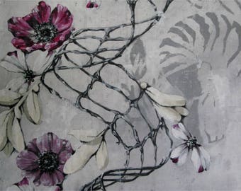 toile N201 Diptyque Ruban de fer