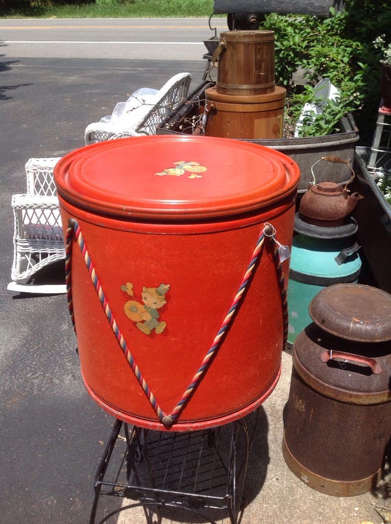 antique toy storage