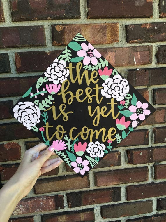 Graduation Cap Painted Graduation Cap Custom Graduation Cap