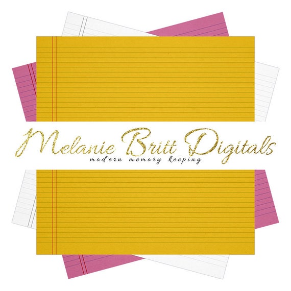 Colored writing paper