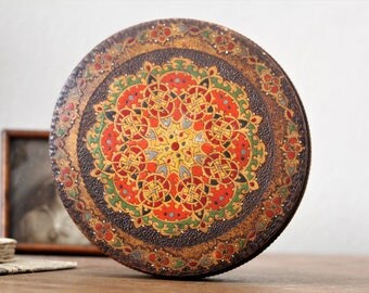Vintage Wooden Box - Carved Keepsake Box - Antique Box - Old Wood Box - Wooden Trinket Box - Treasury Box - Gift for Her - Gift for Him