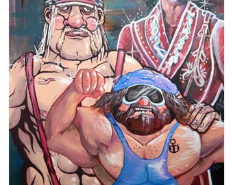 imovable object wrestling hulk hogan macho man