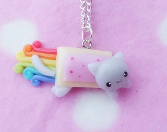 Little Nyan Cat Necklace