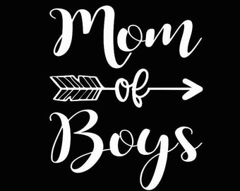 Boy mom decal | Etsy