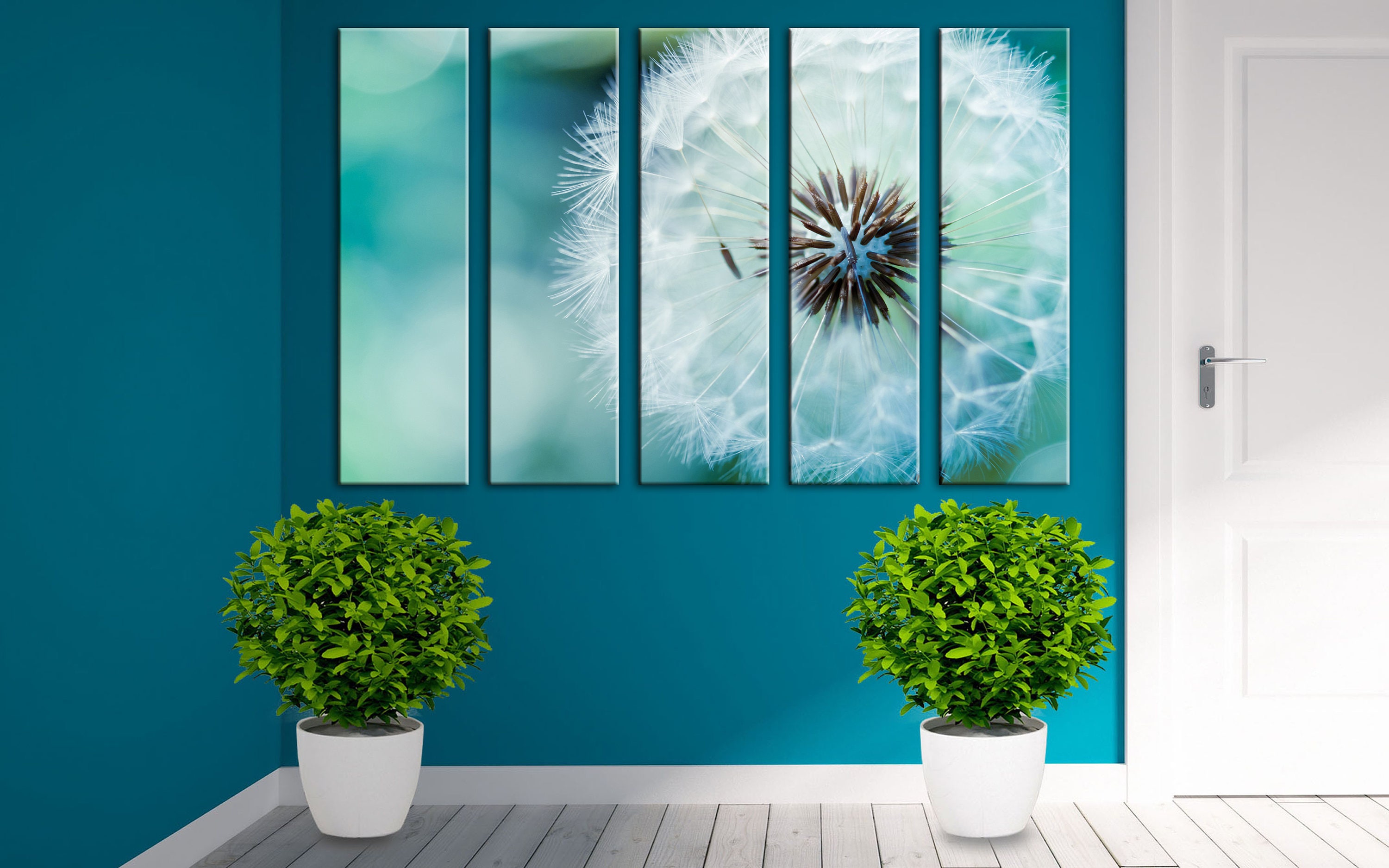 Dandelion Wall Art Canvas Print Decor Large
