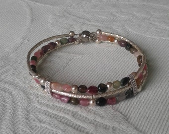 Natural Tourmaline Bracelet