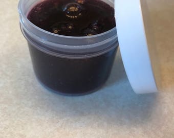 Black cherry berry jelly 4.0oz slime scented / slime for kids / stress relief/ cheap slime