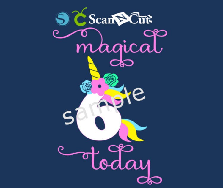 Rainbow Unicorn Birthday Number 6 For Girl SVG And ...