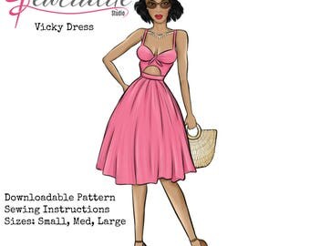 Evening Sexy Dress Sewing Pattern Evening Sexy Dress Sewing Pattern