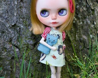 OOAK Custom Blythe Doll Face Up and Customized - Max