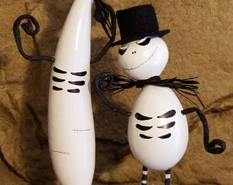 skeleton gourds.