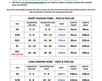 lovedrobe size guide