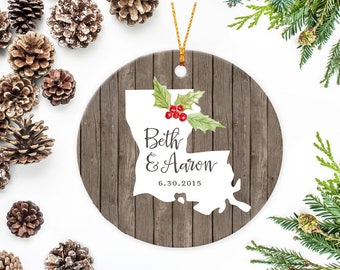 Louisiana ornament | Etsy