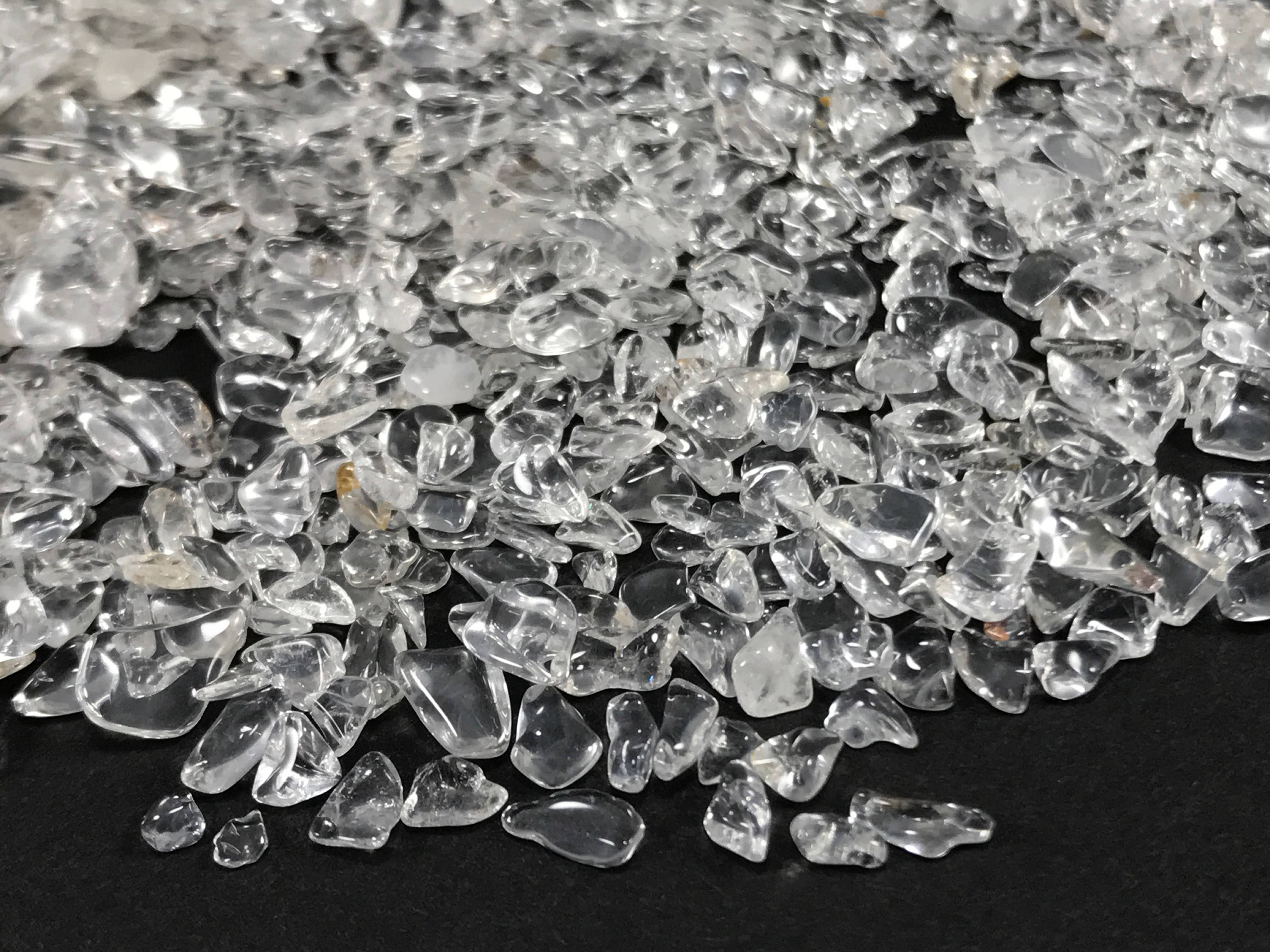 Tiny Clear Quartz Chips 50 Grams Clear Quartz Gemstone Chip