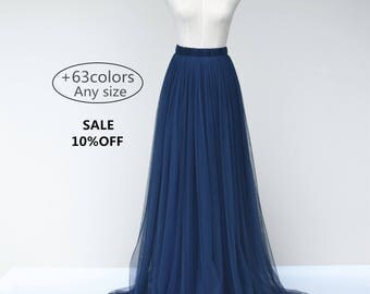 On sale,Floor length adlut tulle skirt,full length women wedding tulle skirt,bridal tulle skirt