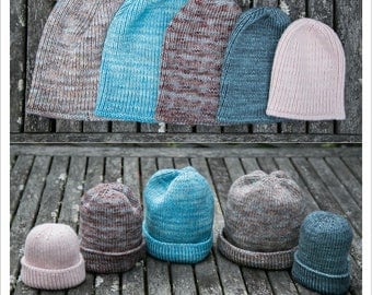 HAT KNITTING PATTERN - Stretchable Beanie