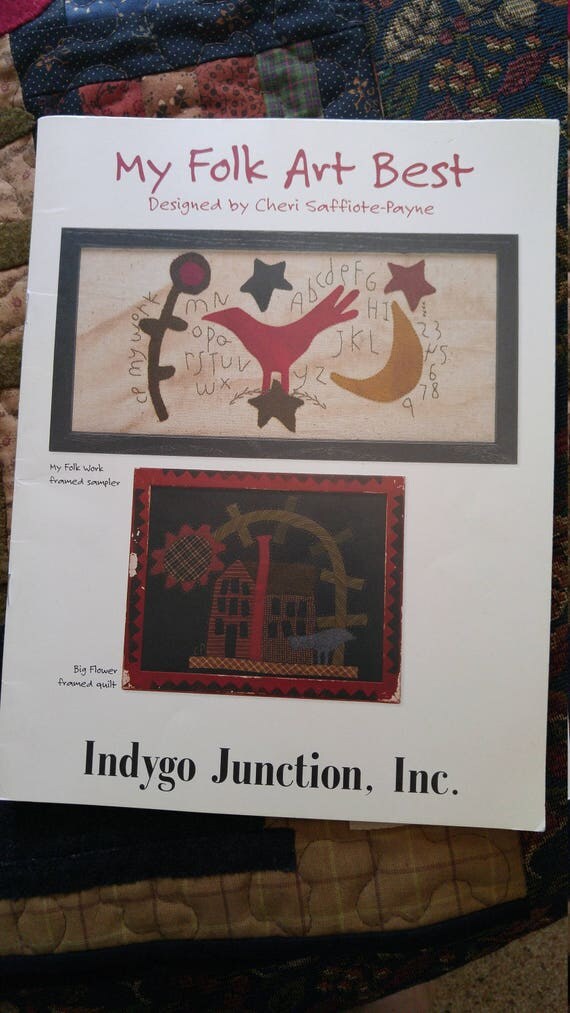 Quilt Book My Folk Art Best by Cheri