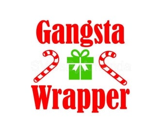 Download Gangsta wrapper svg | Etsy