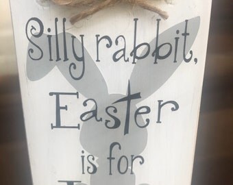 Silly rabbit | Etsy