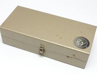 Vintage Electro-Voice Microphone Steel Case
