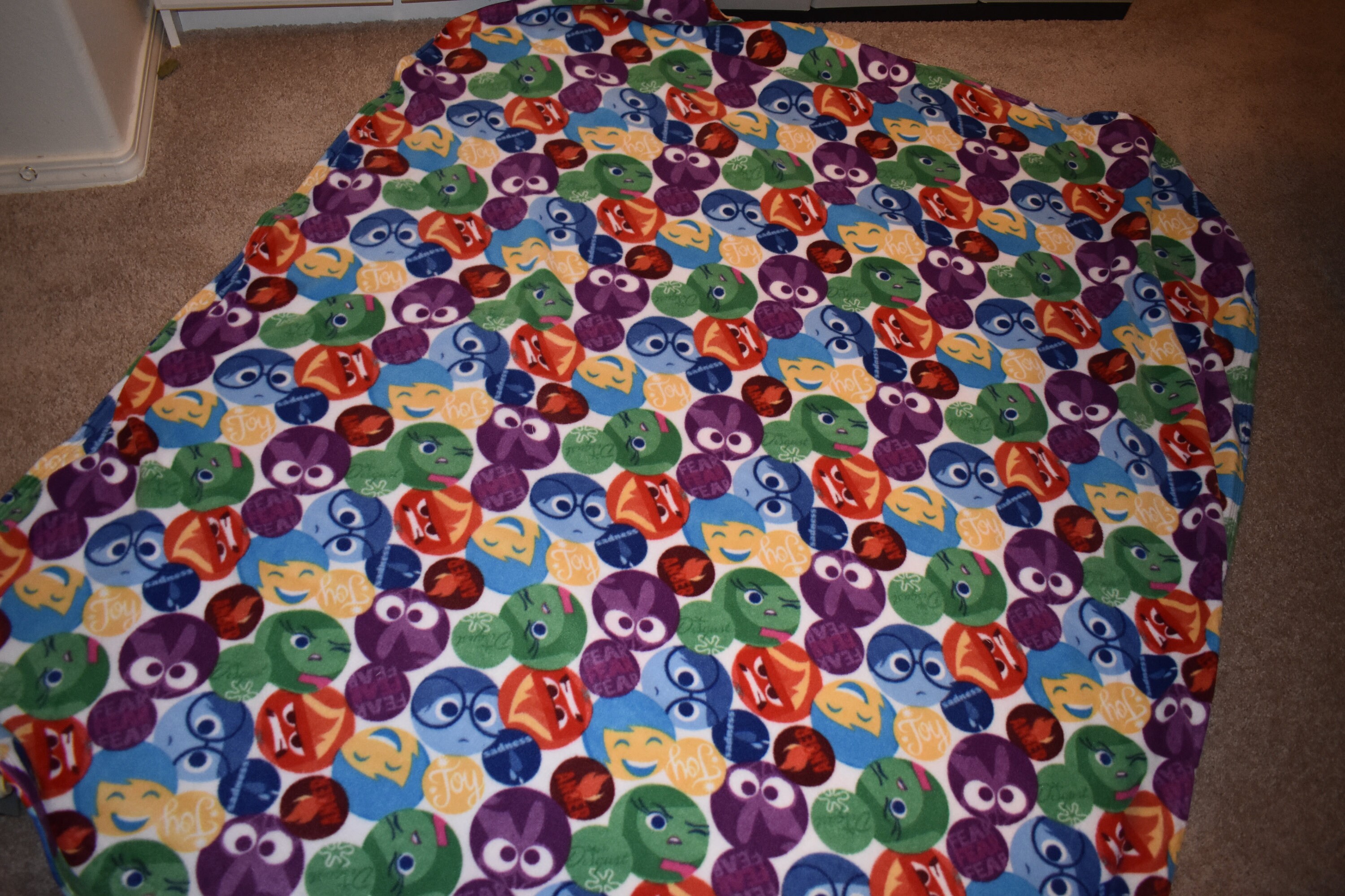 Fleece Blanket Inside Out