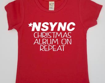 nsync christmas t shirt