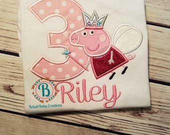 Peppa Pig Birthday shirt