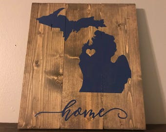 Michigan decor | Etsy