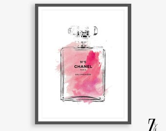Chanel art, Large Chanel wall art, coco Chanel poster, coco Chanel print, coco Chanel wall art, chanel, Chanel Pink wall art