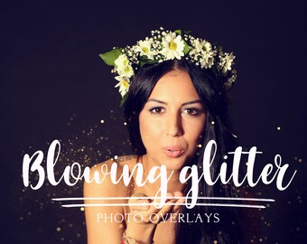 70 pack Blowing Glitter Photoshop Overlays, Confetti Photoshop overlays, photoshop overlay, glitter overlay, glitter photoshop