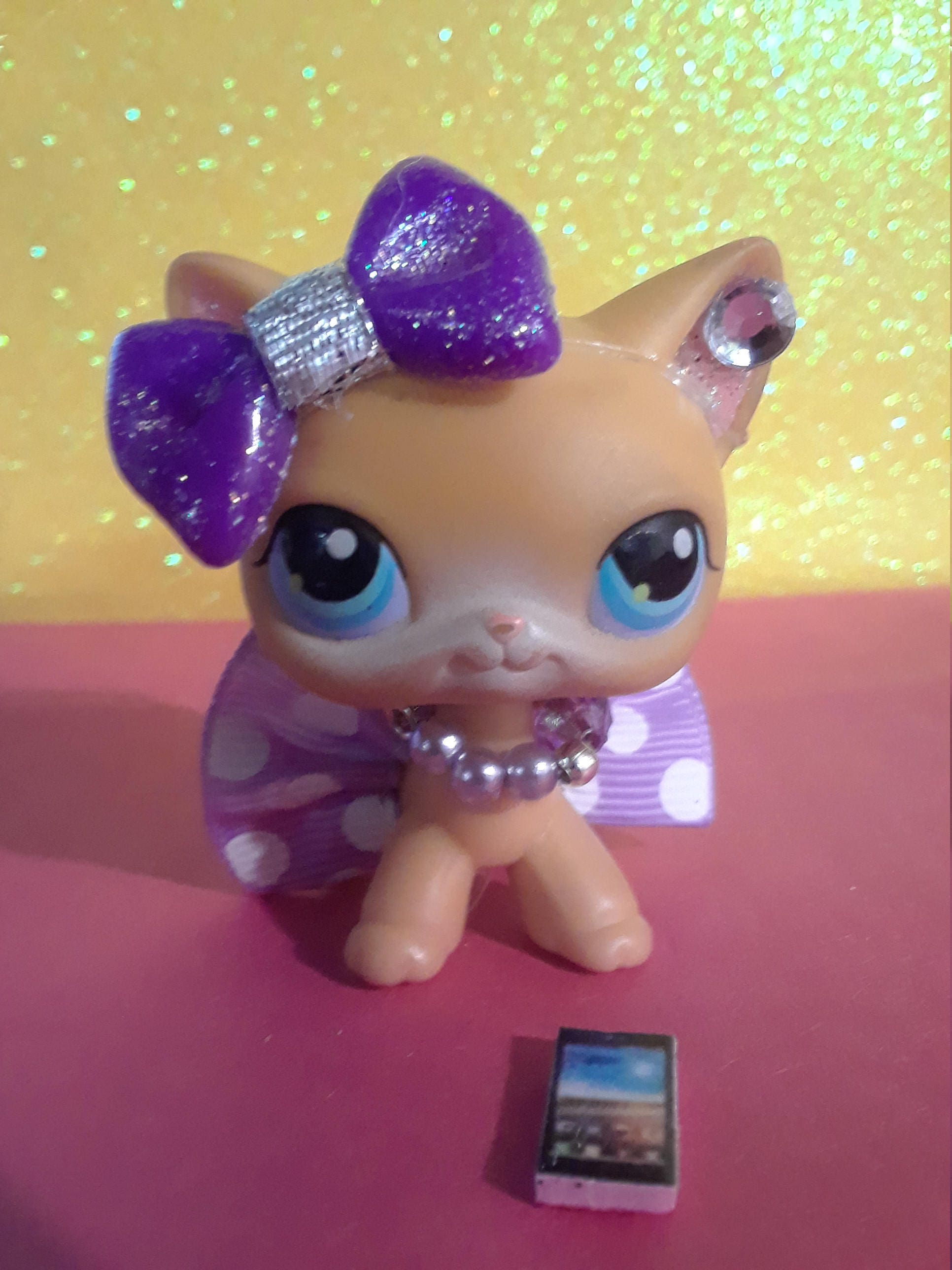 Littlest Pet Shop clothes accessories Custom Outfit Purple