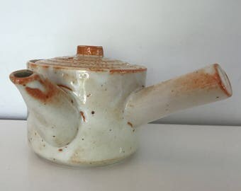 Tokoname Teapot | vintage teapot, tea strainer, tea pot, teapots, ceramic teapot, vintage kettle, tea