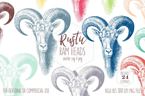 RAM HEAD CLIPART For Commercial Use Rustic Clip Art Ram Horns Antlers Goat Head Mountain Animal Images Rainbow Color Vector Digital Graphics From RAM HEAD CLIPART For Commercial Use Rustic Clip Art Ram Horns Antlers Goat Head Mountain Animal Images Rainbow Color Vector Digital Graphics From