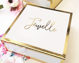 Personalized Gift Box - Bridesmaid Gift Box, Maid of Honor Gift Box