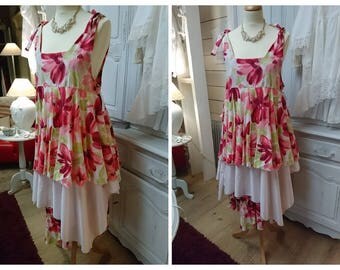 DRESS romantic Gothic MARGOT, hippie, Gypsy, shabby chic vintage