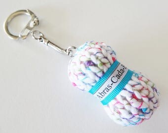 Key chain personalized wool Pincushion