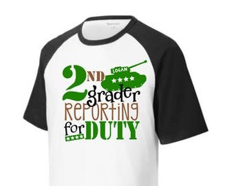 back to school shirts for 2nd grade