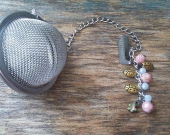 Tea Infuser and Infuser Infuser, personalized jewelry, gift for her, gift for him, gift for the tea lover