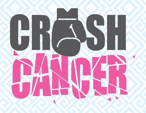 Download Crush Cancer SVG Breast Cancer Awareness Digital Cutting