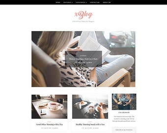 XBlog - WordPress Theme - WordPress Blog Theme - WordPress Template - WordPress Responsive - WordPress Blog - WordPress Theme Blog