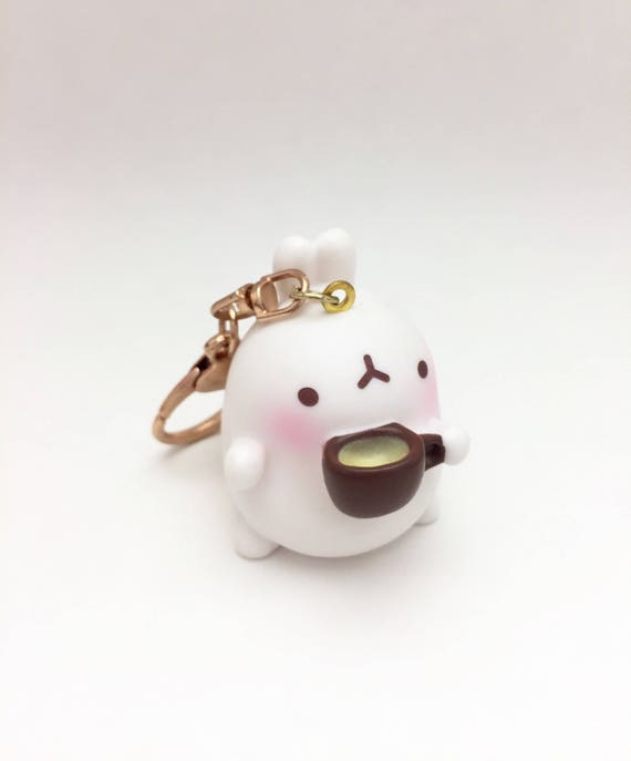 molang plush keychain