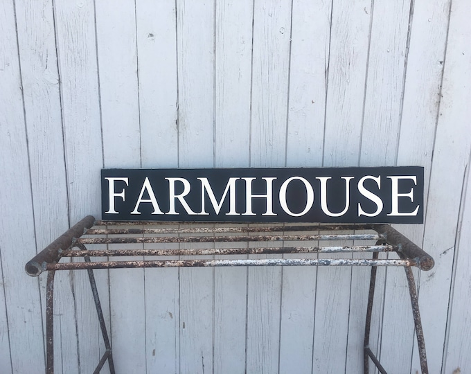 Farm House Sign * Rustic Home Decor * Farmhouse Sign * Country Home Decor *
