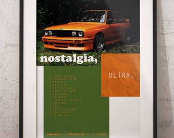 Frank ocean album art poster, Frank Ocean nostalgia ultra album art, Frank Ocean print, Frank Ocean poster, Blonde, Nostalgia Ultra poster