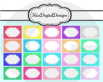 Pastel labels | Etsy