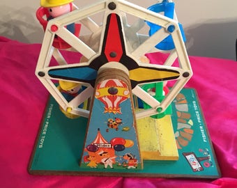 Super Vintage Fisher Price Ferris Wheel 1966