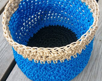 Soft tri-color basket, 4990, organizer, basket, basket.
