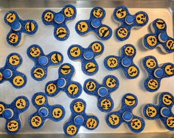 Fidget Spinner Cookies (they do spin!) - sold by the dozen