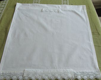 Curtain Panel 100% cotton eyelet lace